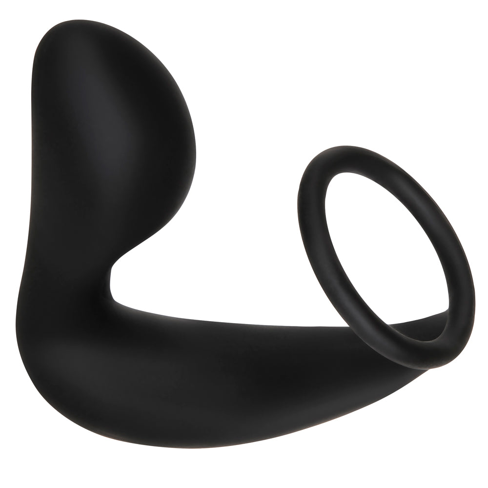 Adam & Eve Rechargeable Prostate Massager with Cock Ring - Powerful G-Spot Stimulator for Men, Perfect for Solo Play & Couples Intimacy