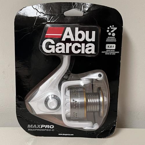 Abu Garcia Max Pro MAXPROSP60 C Spinning Reel - Premium Fishing Reel for Freshwater & Saltwater Anglers - Perfect for Bass, Trout, and Inshore Fishing