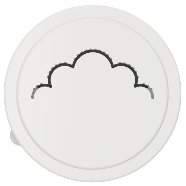 POM Gnocchi Disc for Giant Ridged Neapolitan Gnocchi - Compatible with Philips Pasta Maker Avance & 7000 Series - Perfect for Homemade Italian Pasta Making
