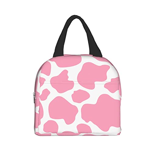 Cute Cow Pattern Print Pink