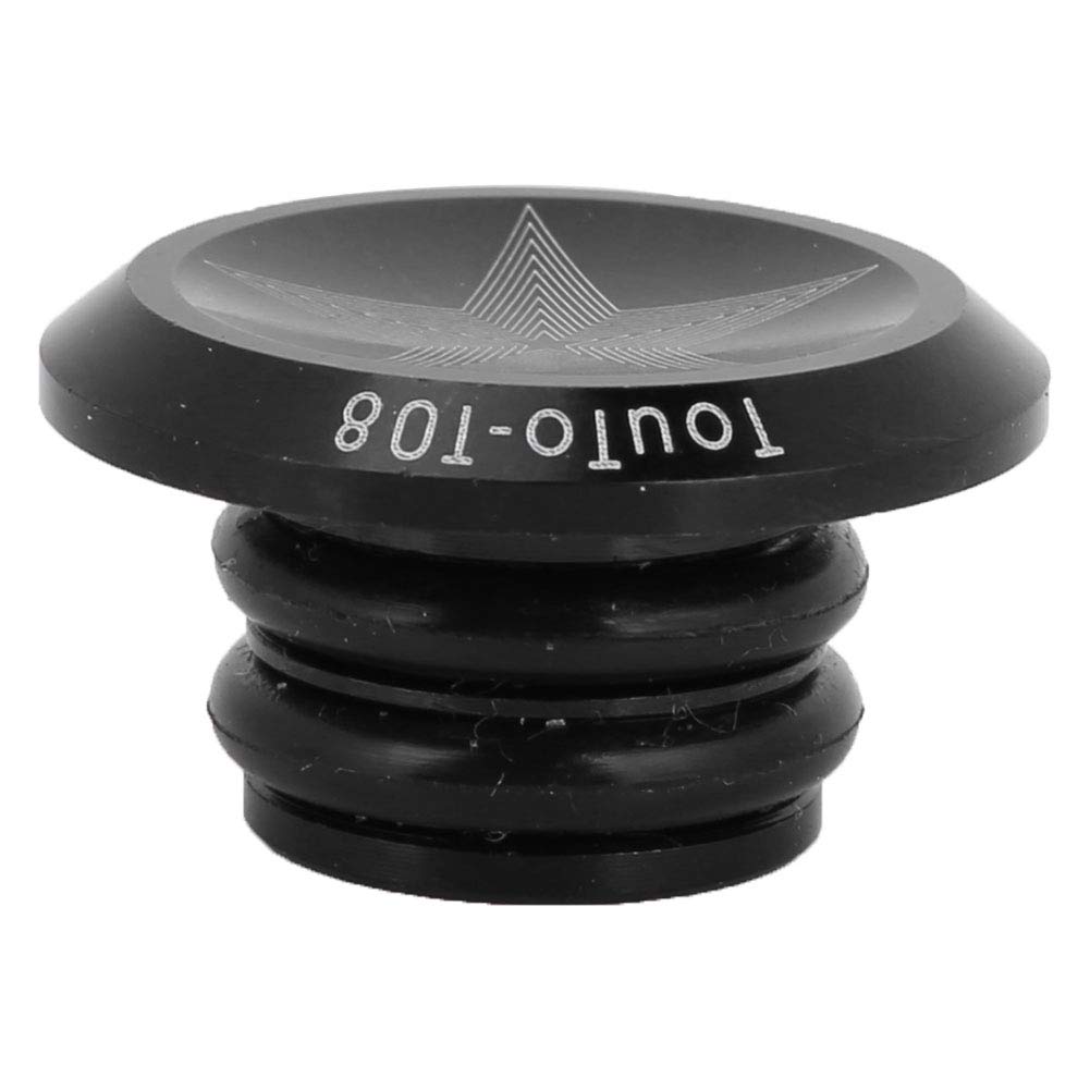 Bike Bar End Plugs - Black Handlebar Grip Repair Tool for Bicycle Maintenance