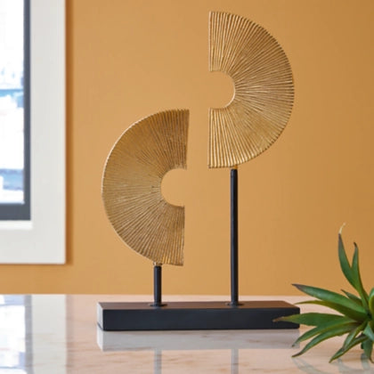 Bernette Sculpture - Handcrafted Home Decor Art Piece for Living Room, Office & Gift Ideas | Elegant Statue for Shelf, Mantel & Tabletop Display
