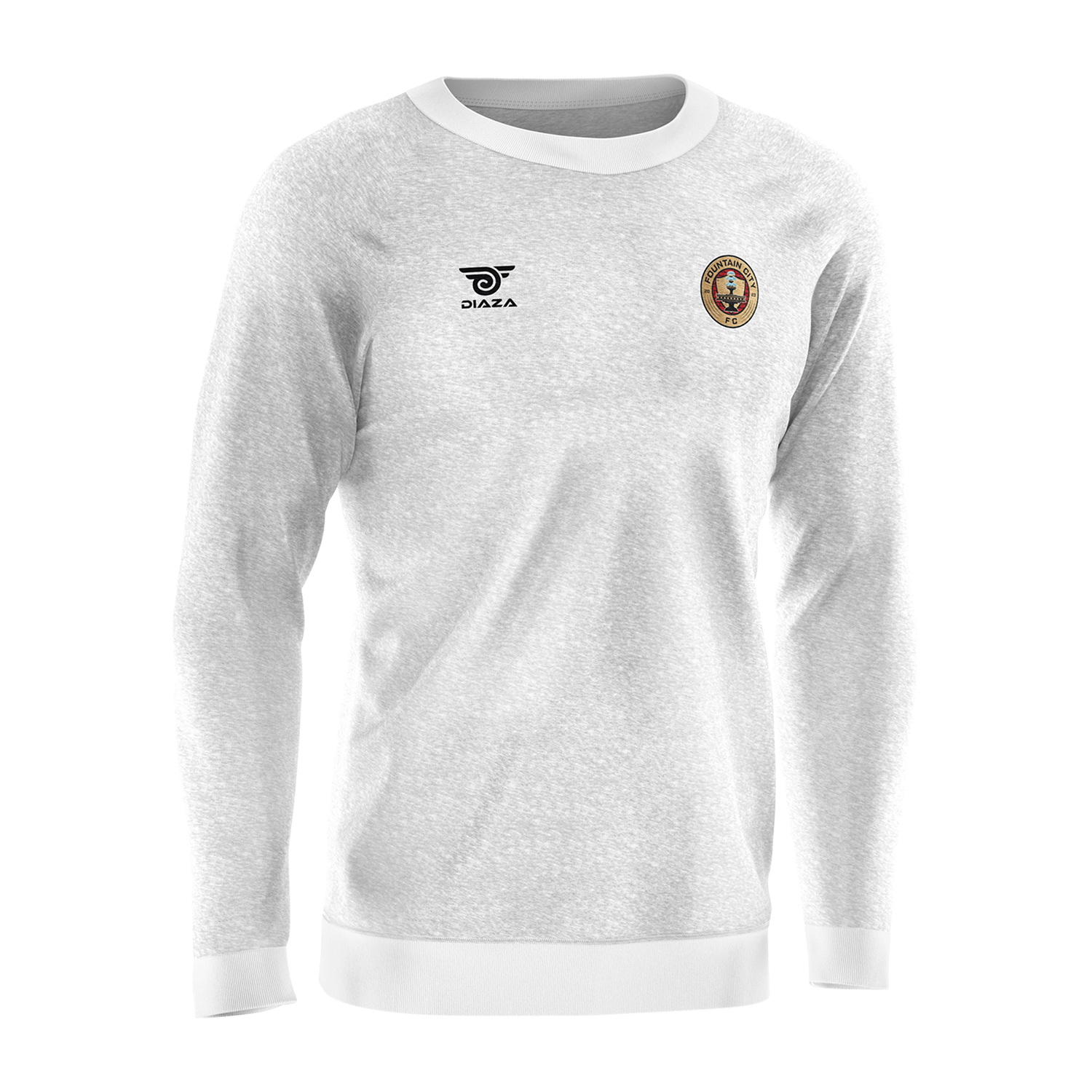 Premium Cotton Crew Neck Sweater for Men - Soft White Casual Pullover | Perfect for Office, Travel & Fall Layering