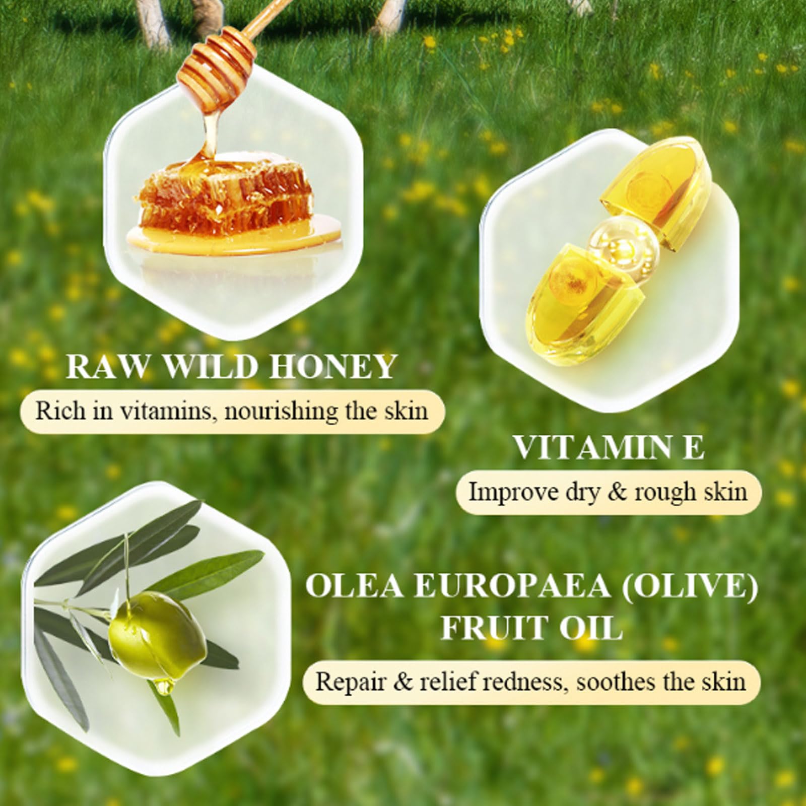Grass-Fed Beef Tallow & Raw Wild Honey Balm - 2oz All-Natural Moisturizer for Face & Body | Hydrating Skin Care for Dry Skin, Eczema & Sensitive Skin | Perfect for Daily Use, Night Routine & Travel