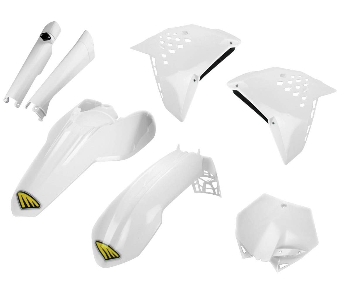 Cycra 9306-42 White Full Body Kit for Dirt Bikes & ATVs - Durable Off-Road Protection for Motocross, Trail Riding & Racing