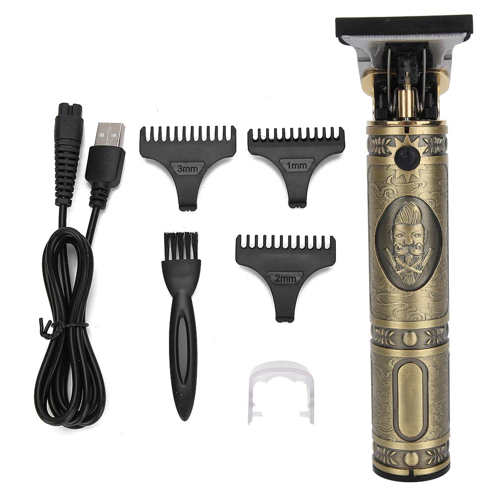 Professional Rechargeable Electric Hair Clipper Kit - Cordless Hair Trimmer for Men & Women, Barber & Home Use | Portable Hair Cutting Machine for DIY Styling & Grooming at Home or Salon