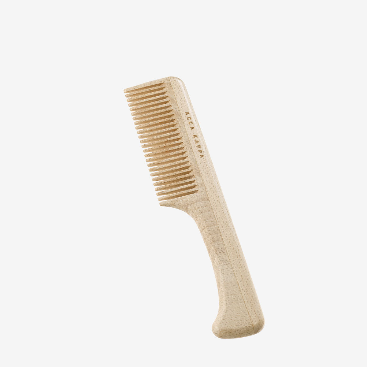 Natura Fine Tooth Comb for Detangling & Styling - Perfect for Wet & Dry Hair, Travel & Home Use