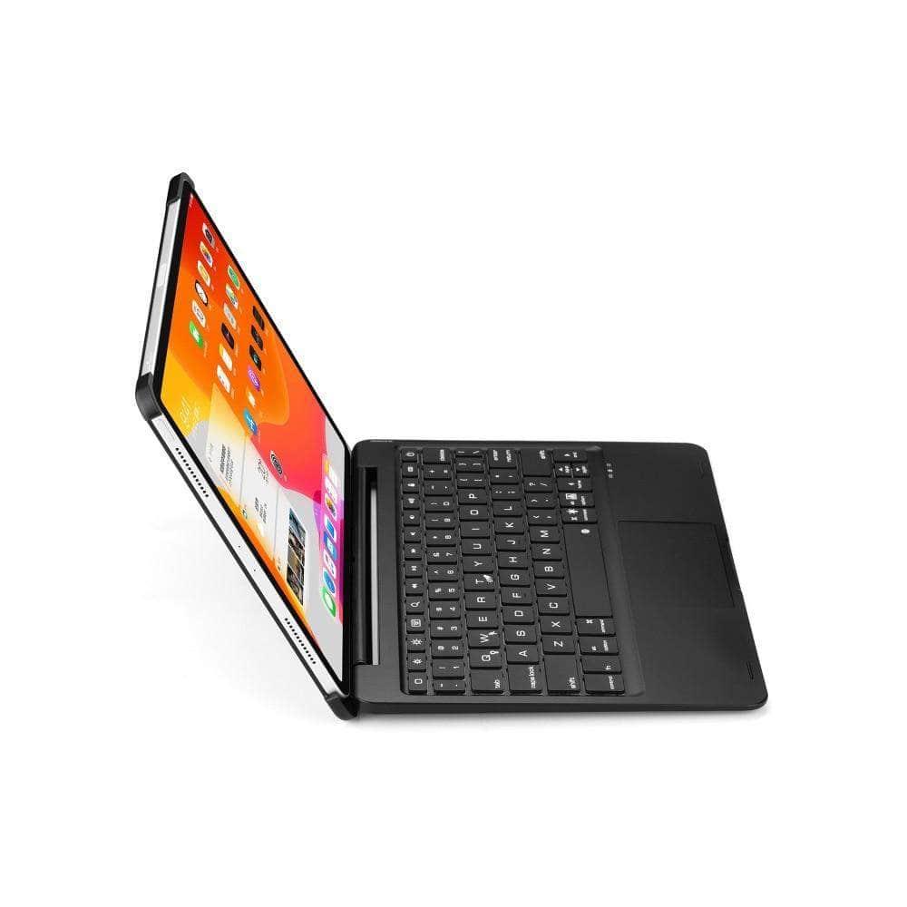 Apple iPad 11 (2021 Model) Wireless Bluetooth Keyboard Case with Backlit Touchpad - Perfect for Work, Study & Travel
