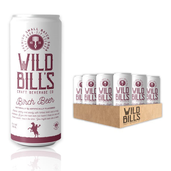 Wild Bill's Craft Soda - Premium Handcrafted Gourmet Root Beer & Unique Flavors - Perfect for BBQ Parties, Game Nights & Vintage Soda Collectors