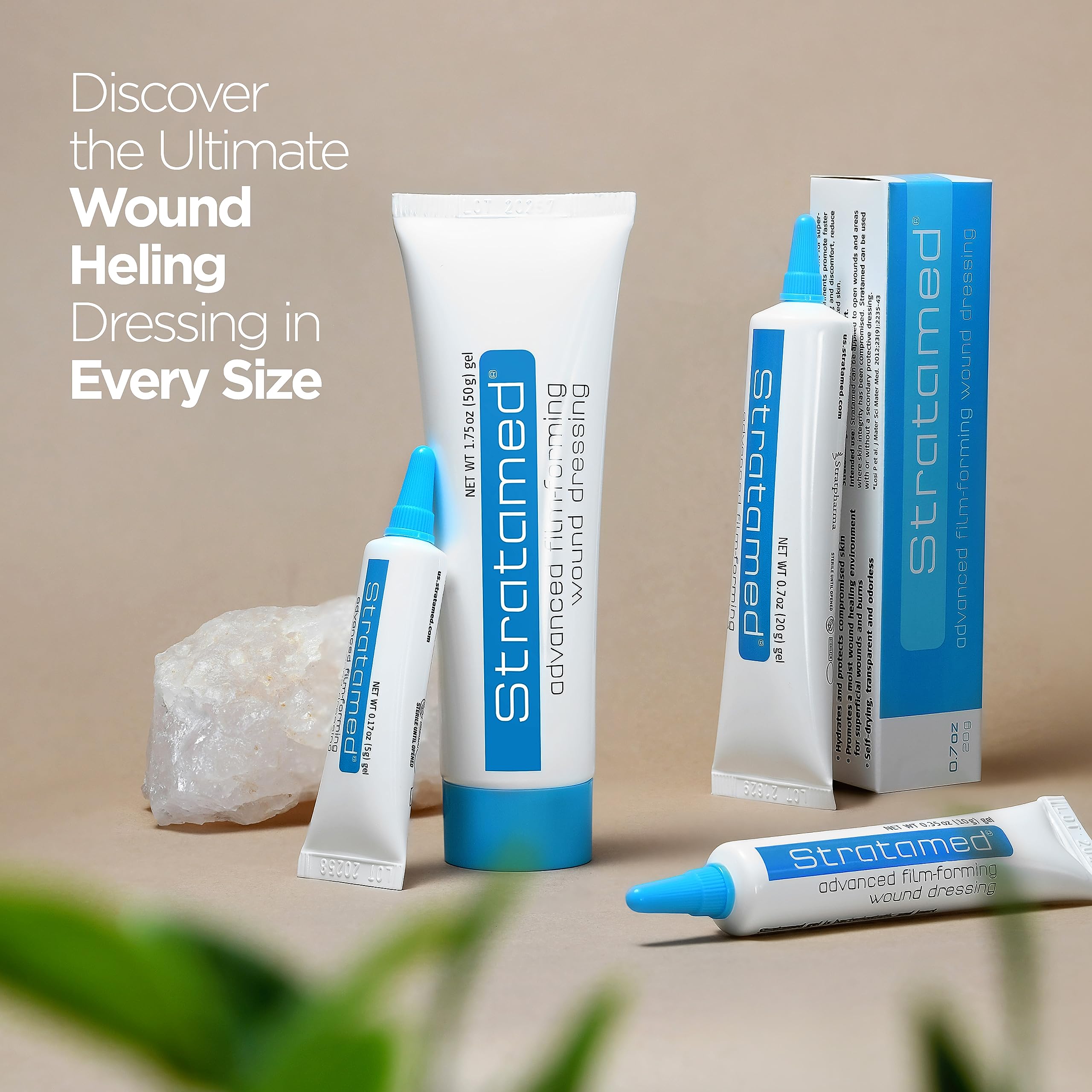 Advanced Film-Forming Wound Dressing for Faster Healing | Flexible Protective Layer for Open Wounds & Damaged Skin | Early Abnormal Scar Management | 20g (0.7oz) | Ideal for First Aid Kits, Post-Surgical Care & Chronic Wound Treatment