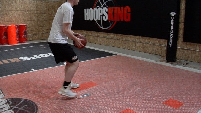 HoopsKing Basketball Footwork Training Mat - Non-Slip Agility Ladder for Speed & Coordination Drills - Perfect for Indoor/Outdoor Court Practice, Home Gym Workouts & Youth Training