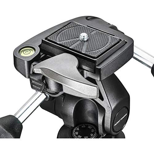 Manfrotto MH804 3WUS 3-Way Pan/Tilt Head for DSLR Cameras - Professional Tripod Head for Photography & Videography - Perfect for Travel, Studio & Outdoor Shooting