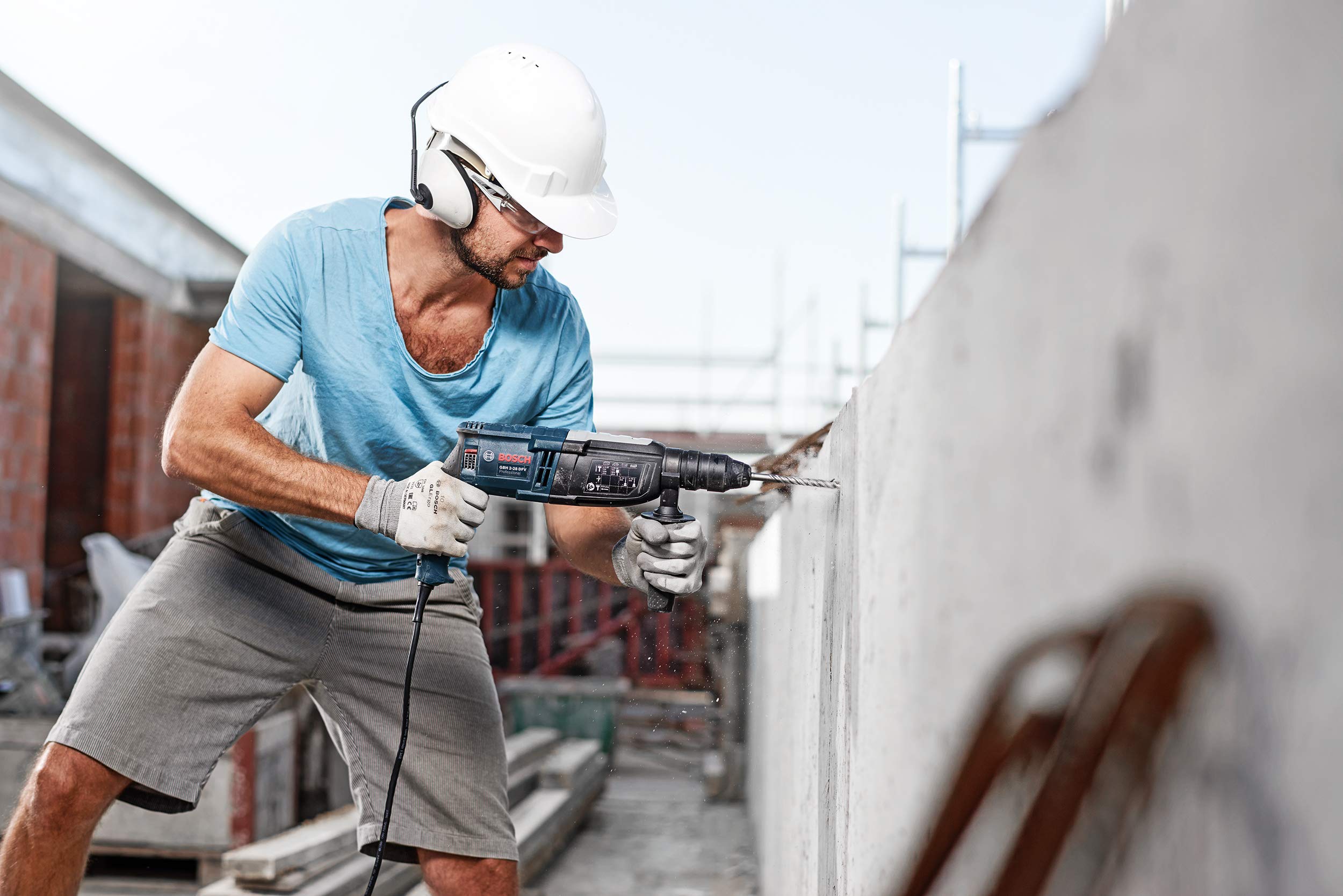 Bosch Professional SDS Plus Hammer Drill Bit for Concrete - 6mm Diameter, 165mm Length - Ideal for Rotary Hammer Drilling in Masonry and Construction Projects