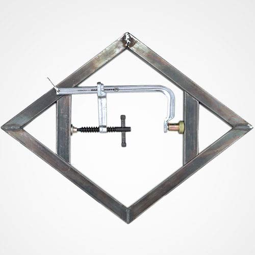 UP205-C3 Heavy Duty Bar Clamp - 12 Inch Clamping Capacity, Steel Construction for Woodworking, DIY Projects & Home Repairs - Perfect for Cabinet Making, Furniture Assembly and Workshop Use