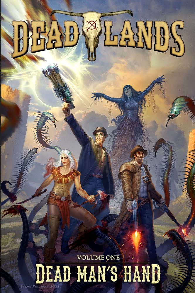 Dead Man's Hand (1) - Deadlands Novel | Western Horror Adventure Book | Perfect for Fans of Weird West Fiction & Tabletop RPG Gaming