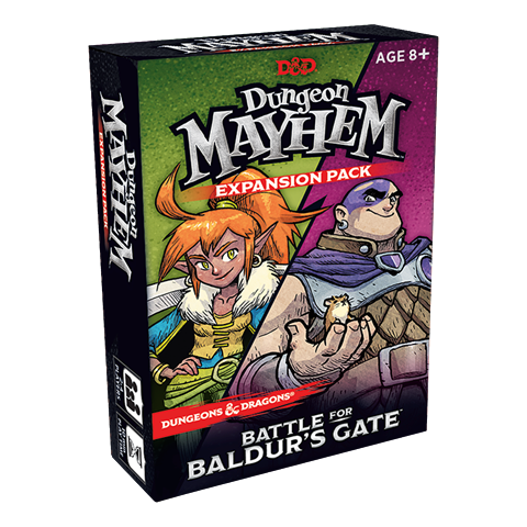Dungeon Mayhem: Battle for Baldur's Gate - Fast-Paced D&D Card Game for Parties & Game Nights | Perfect for Fantasy RPG Fans & Board Game Enthusiasts