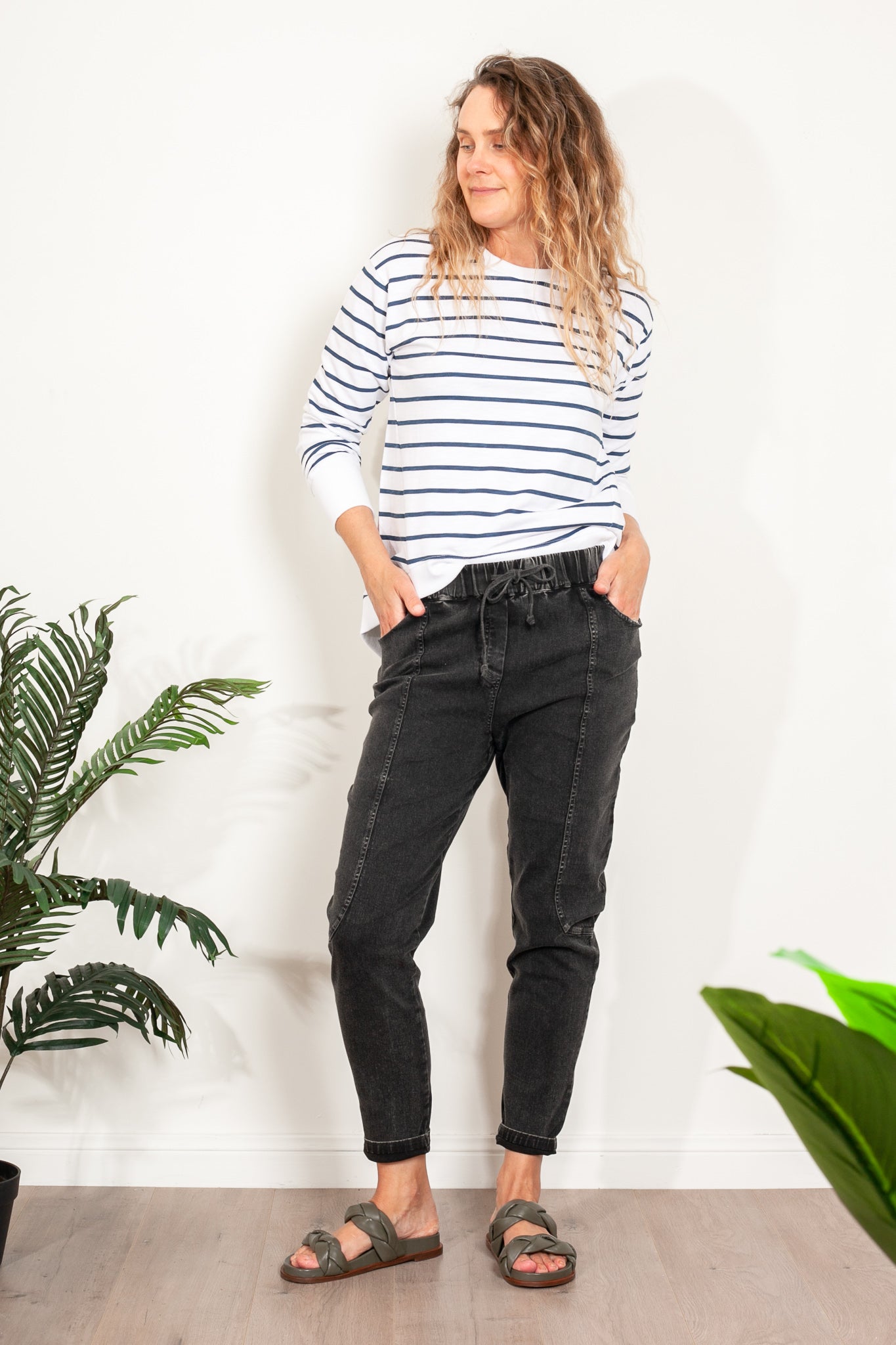 Lulu Organic Cotton Soho Jeans for Women - High Waist Skinny Stretch Denim Pants - Eco-Friendly Comfort Fit (Perfect for Casual Wear, Office & Travel)