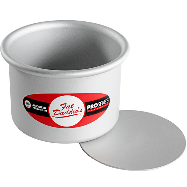 Non-Stick Round Cake Pan with Removable Bottom - 3 Inch Height for Baking, Decorating & Easy Release - Perfect for Birthday Cakes, Cheesecakes & Layer Cakes