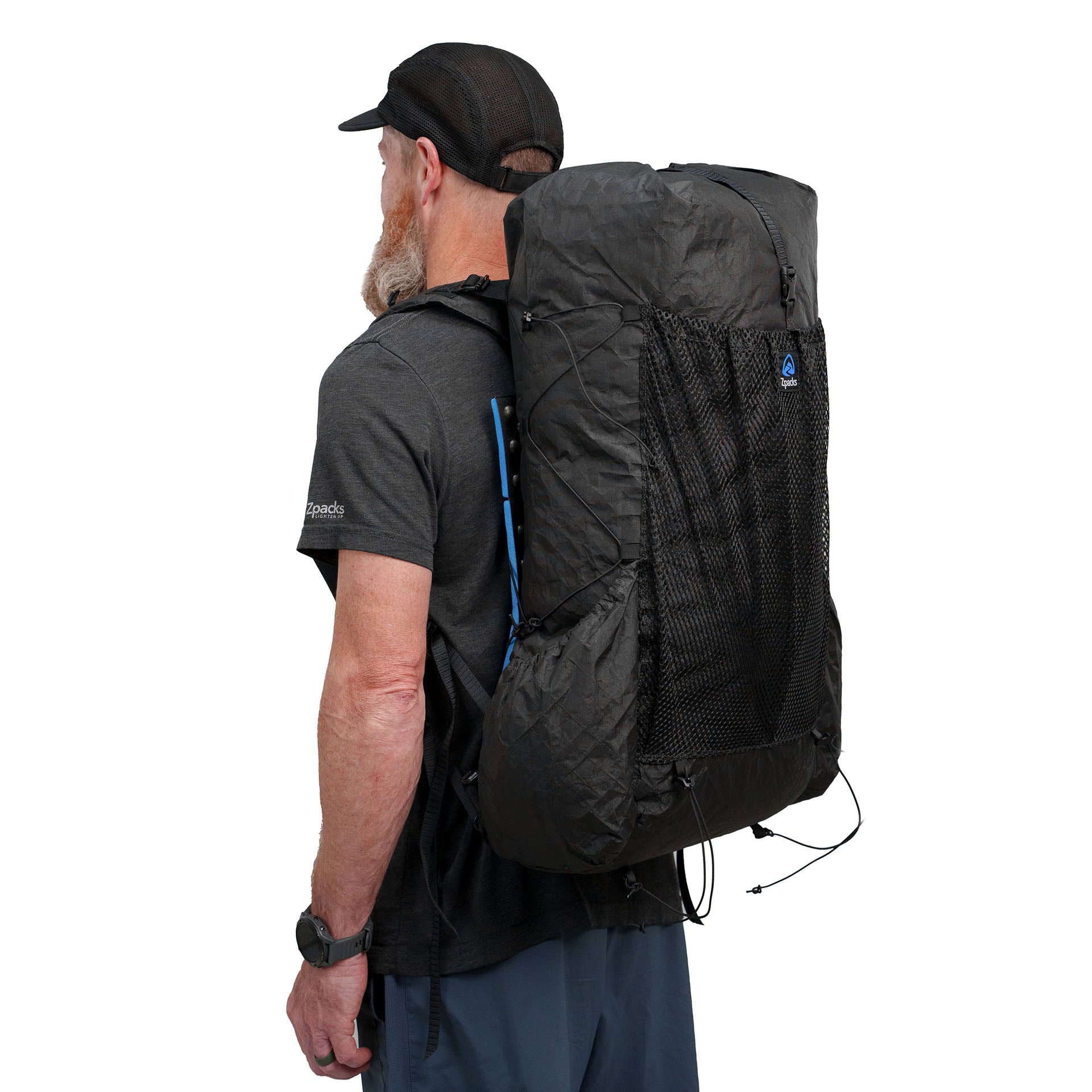 Super Nero Ultra 50L Waterproof Hiking Backpack - Lightweight Travel Backpack for Men & Women - Perfect for Camping, Trekking, and Outdoor Adventures