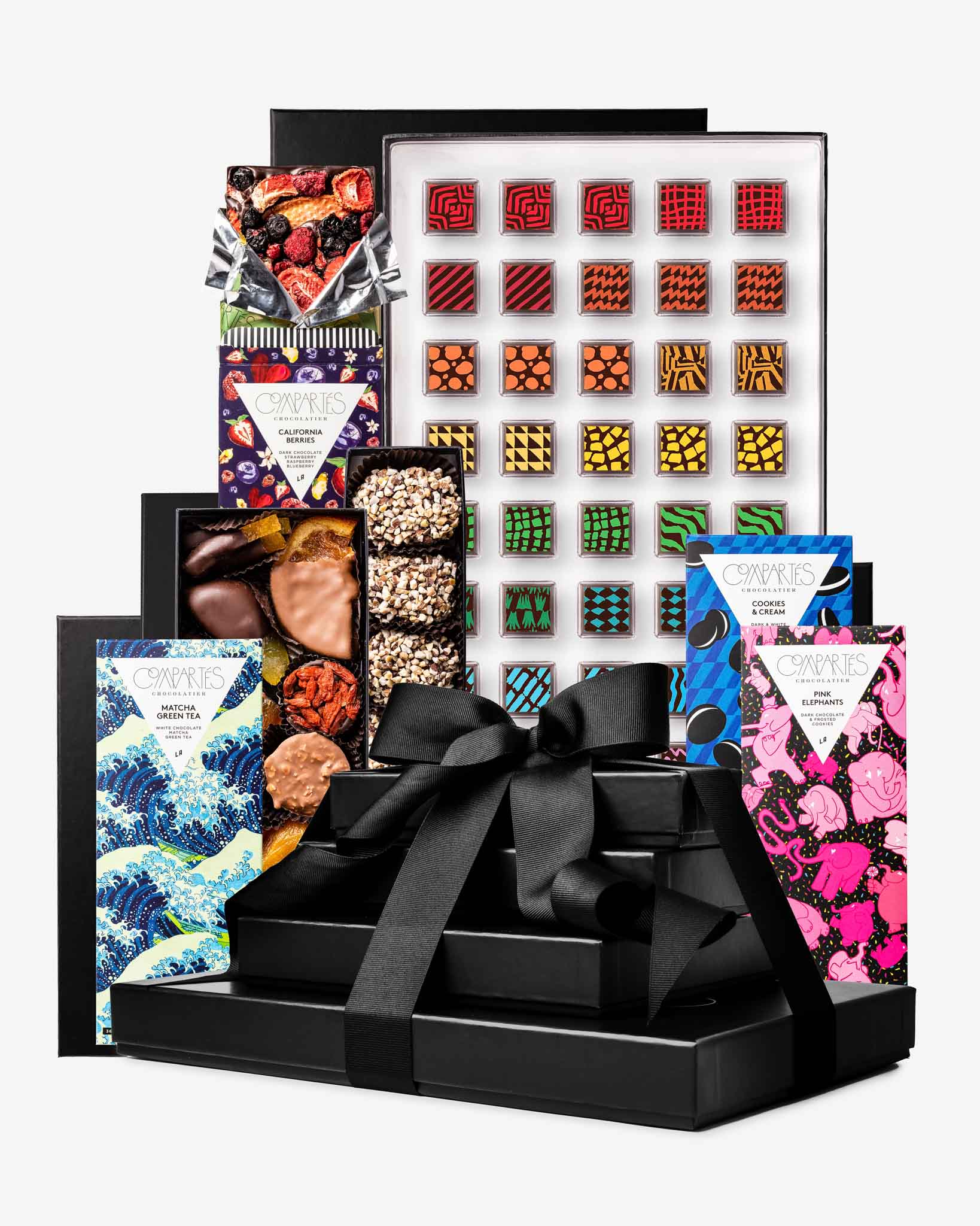 Premium Chocolate Gift Tower for Chocolate Lovers - Gourmet Assortment for Holidays, Birthdays & Corporate Gifting