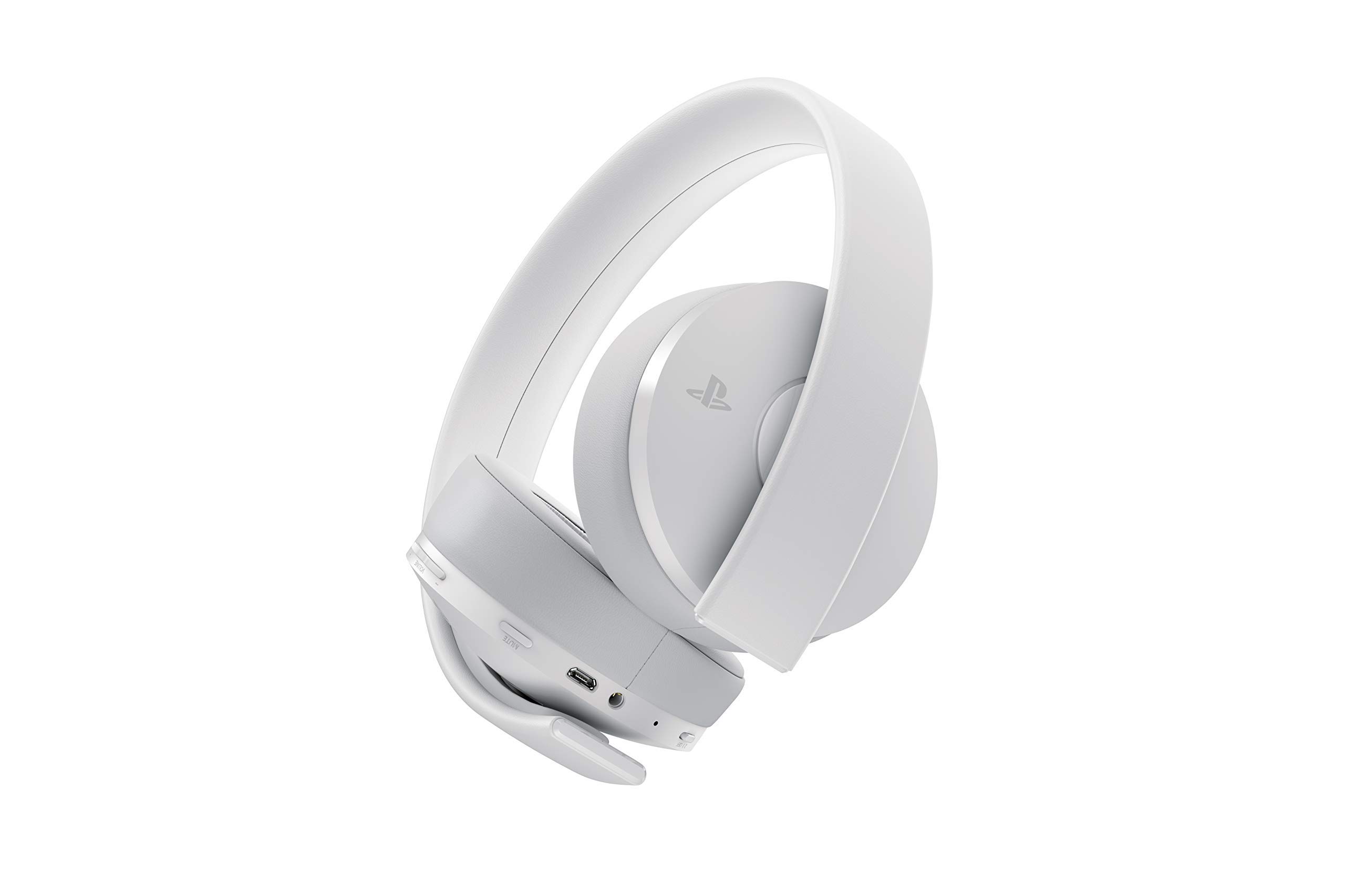 Refurbished PlayStation Gold Wireless Headset - White for PS4 | Noise-Canceling Gaming Headphones with 3D Audio | Perfect for Online Multiplayer & Late-Night Gaming Sessions