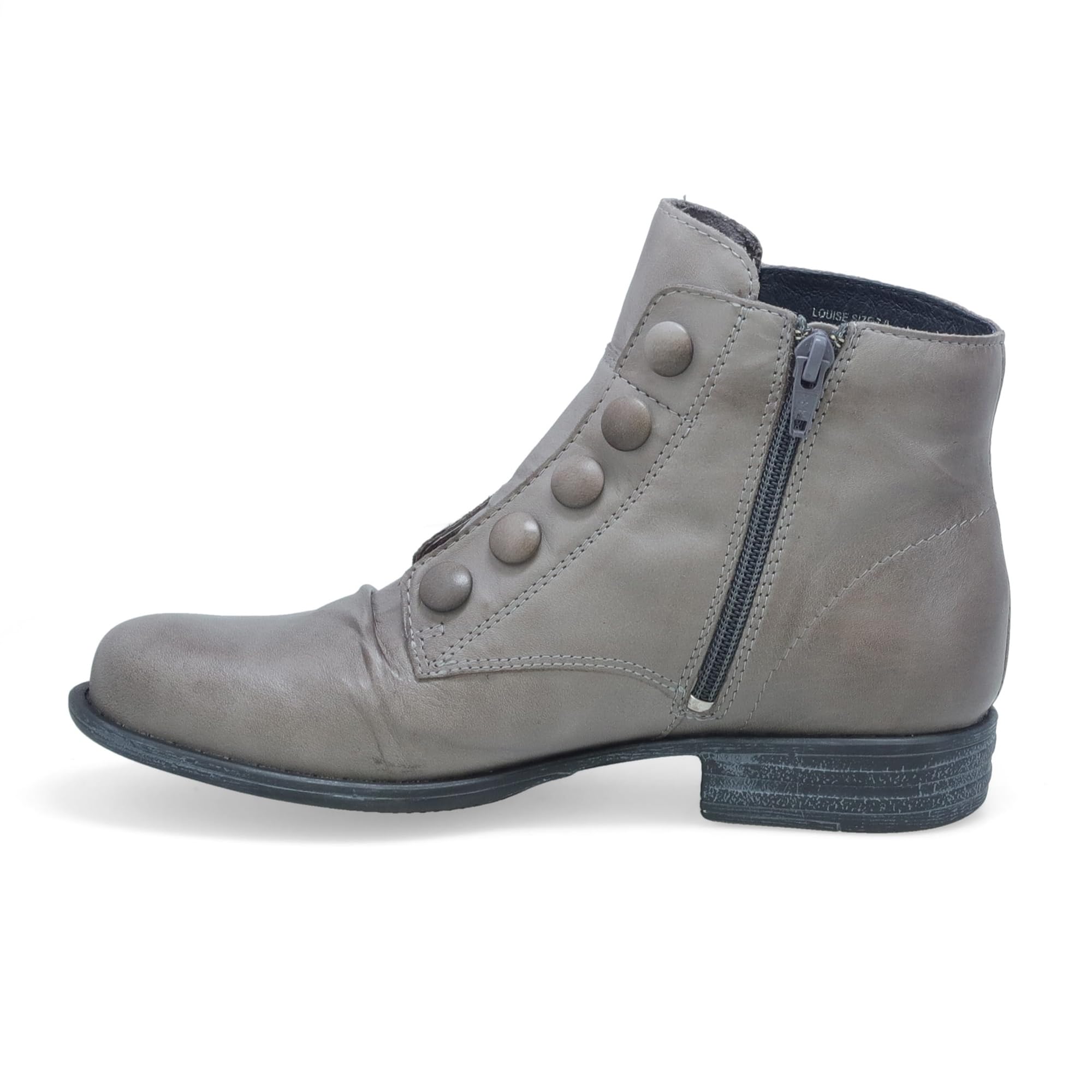 Miz Mooz Louise Women's Ankle Boots - Comfortable Leather Casual Booties for Women | Perfect for Office, Date Night & Fall Fashion