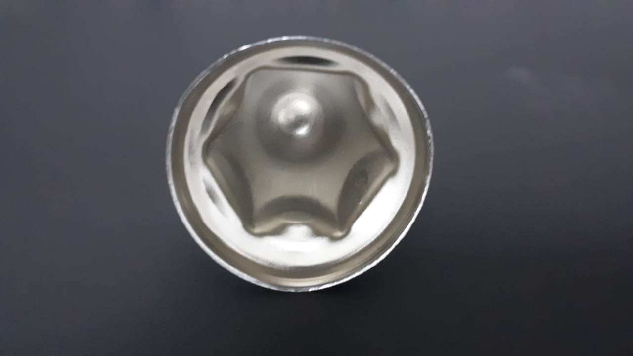 Fortpro 33mm x 2 1/4 Inch Chrome Plated Push On Nut Covers (10 Pack) - F247615 - Perfect for Automotive Wheel Lug Nut Protection & Customization