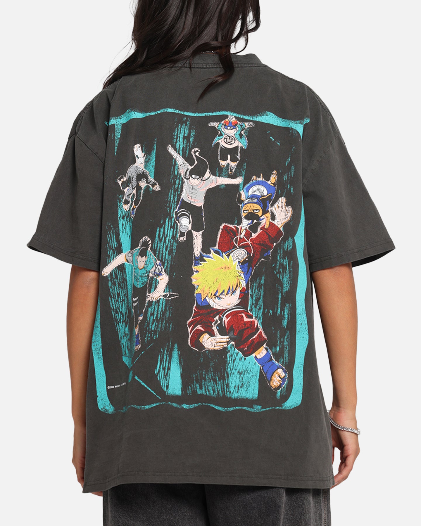 Naruto Sasuke Retrieval Heavy T-Shirt - Black Wash | Anime Graphic Tee for Men & Women | Perfect for Cosplay, Conventions & Casual Wear