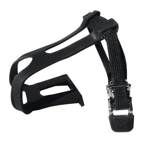 ATB Toe Clips & Straps for Bicycles - Large Size, Secure Foot Retention for Road & Mountain Bikes - Perfect for Cycling, Commuting & Fitness Rides