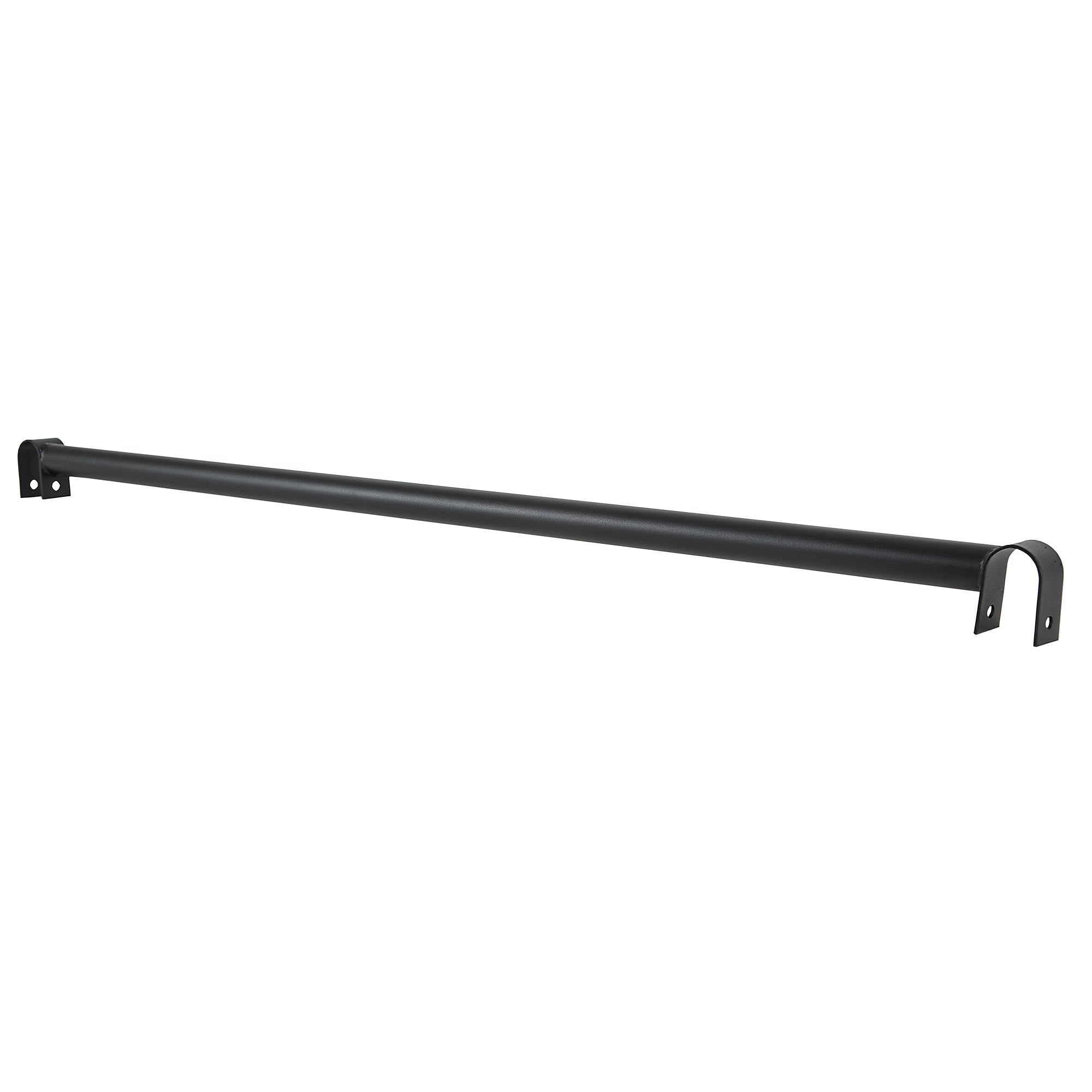 **Buyers Products Black Crossbar for Service Body Ladder Racks & Shelves - Carbon Steel (Model# 3028368) - Heavy-Duty Truck & Van Accessories for Secure Cargo Transport**