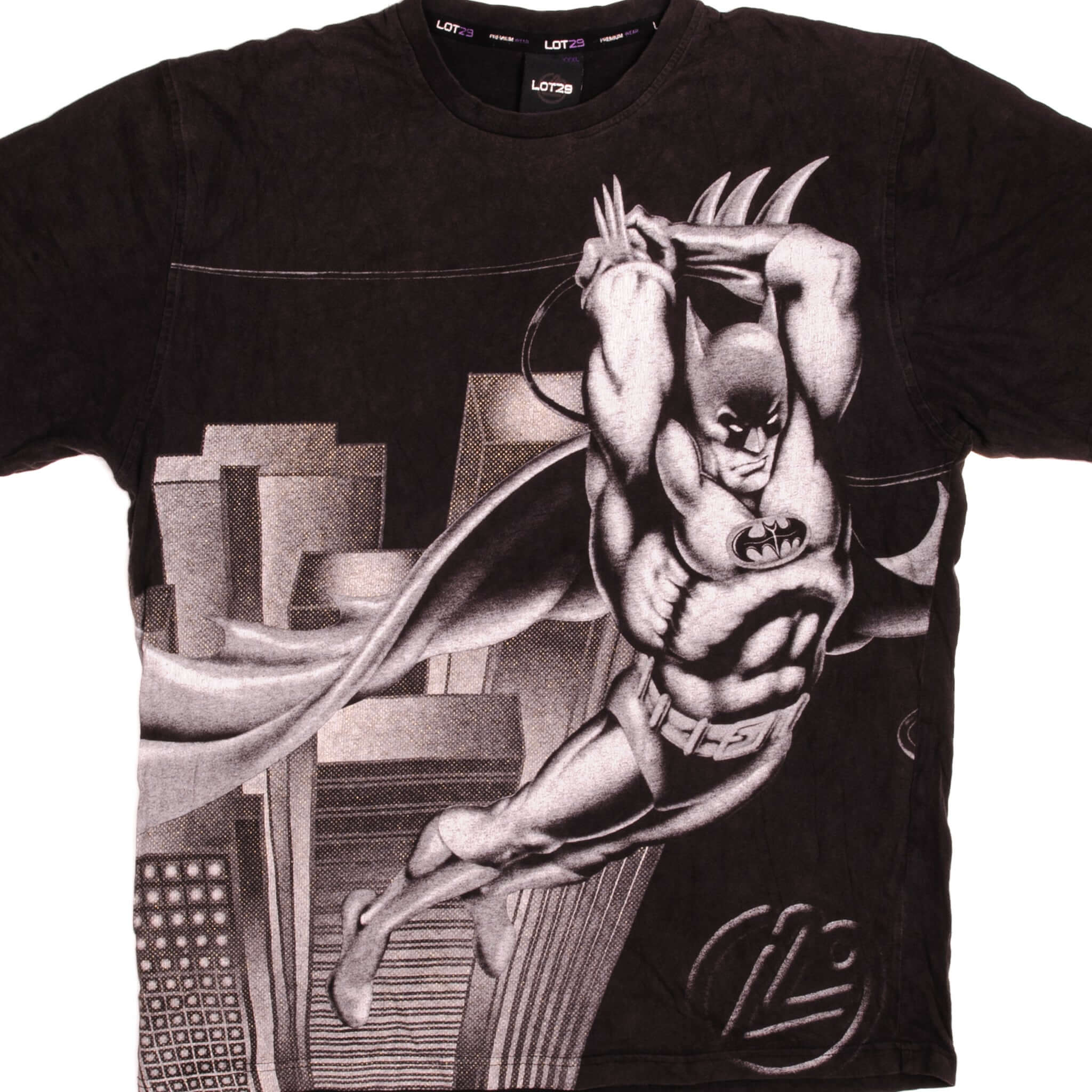 Vintage DC Comics Batman Graphic T-Shirt 2008 - 2XL Size - Soft Cotton Superhero Tee for Men - Perfect for Cosplay, Comic Con & Casual Wear