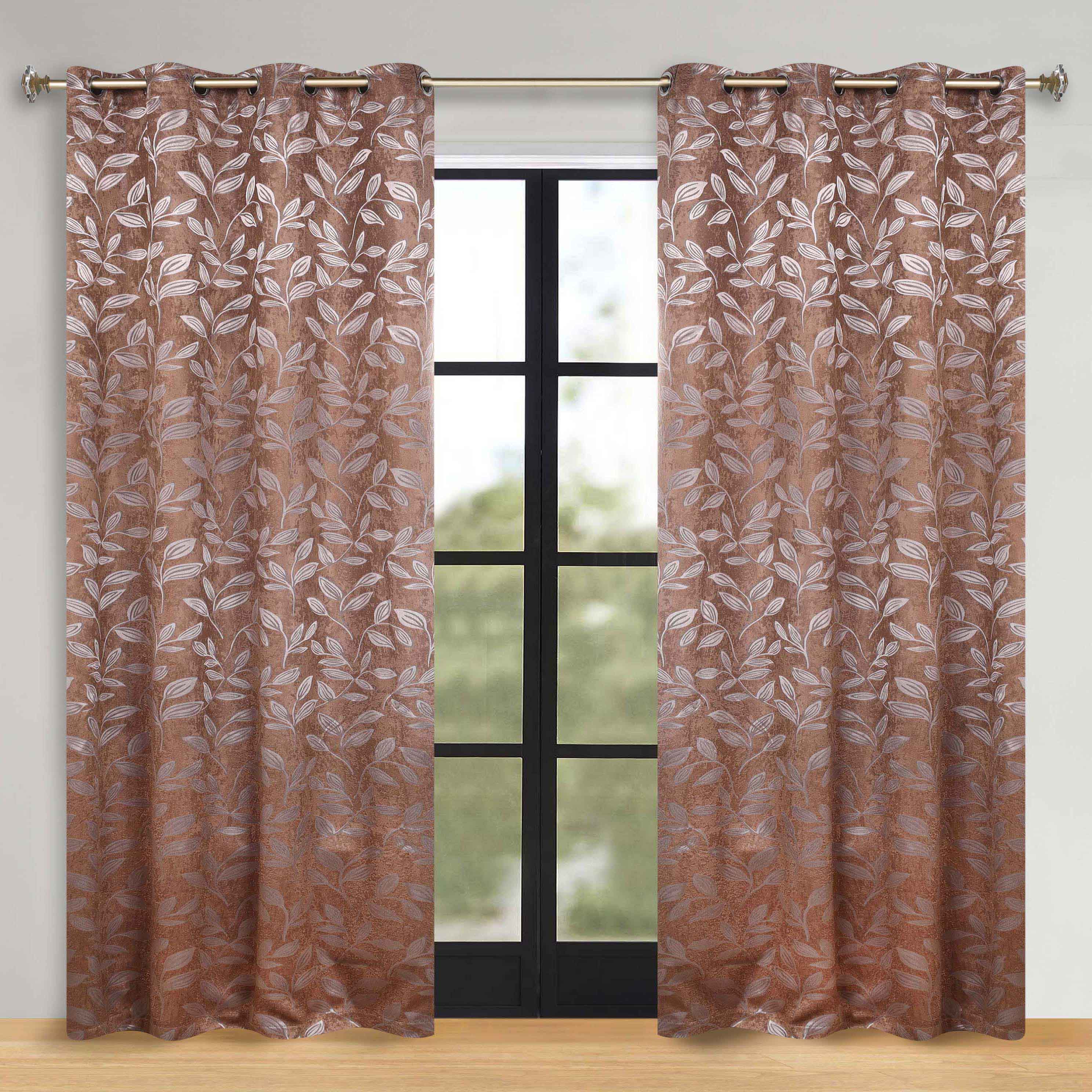 Machine Washable Blackout Curtains for Bedroom - Set of 2 Panels, Thermal Insulated Room Darkening Drapes for Nursery, Living Room & Home Theater