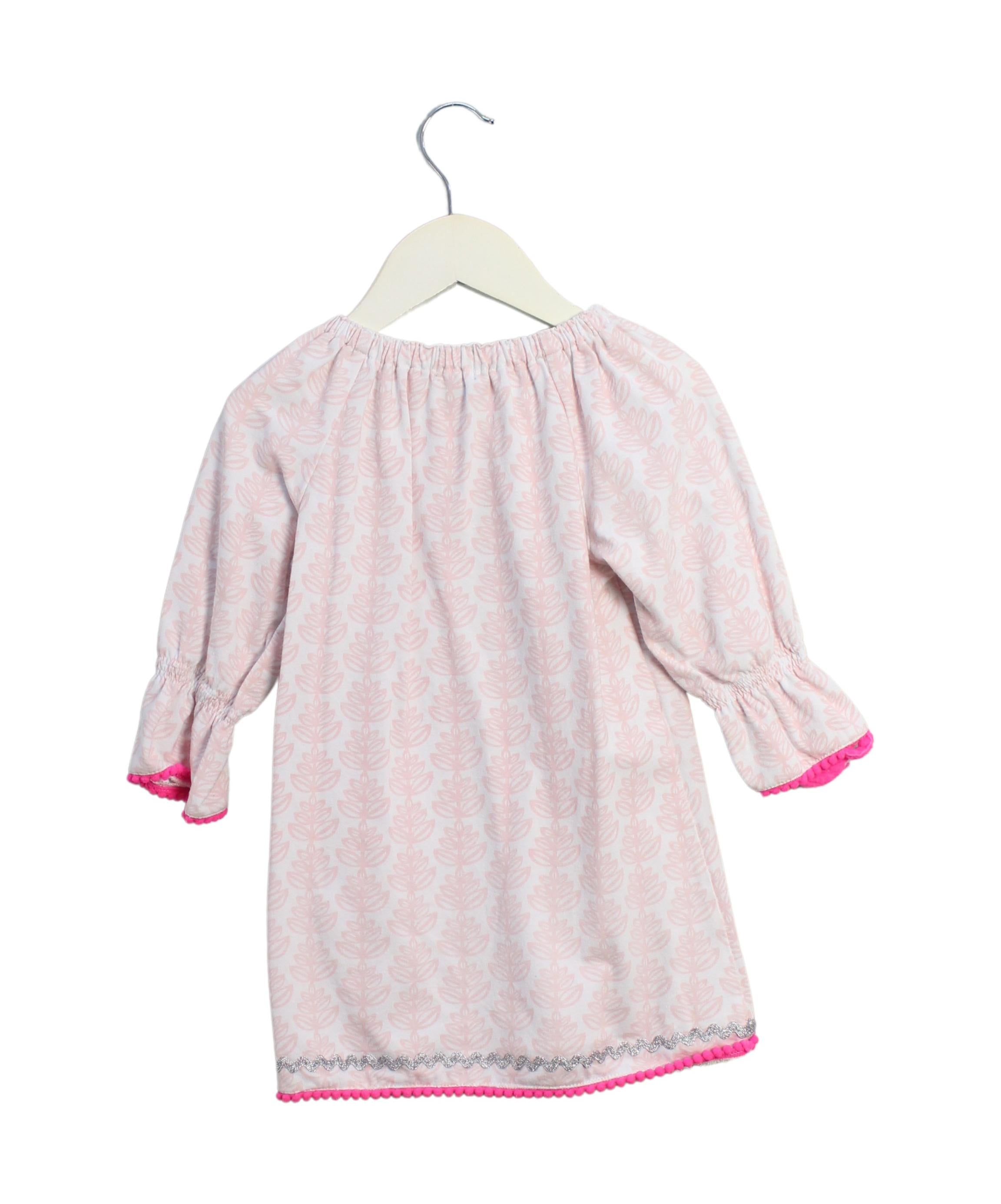 Little Dog Laughed Long Sleeve Dress for Toddlers - 2T 3T Size | Cute Playtime & Party Outfit for Girls