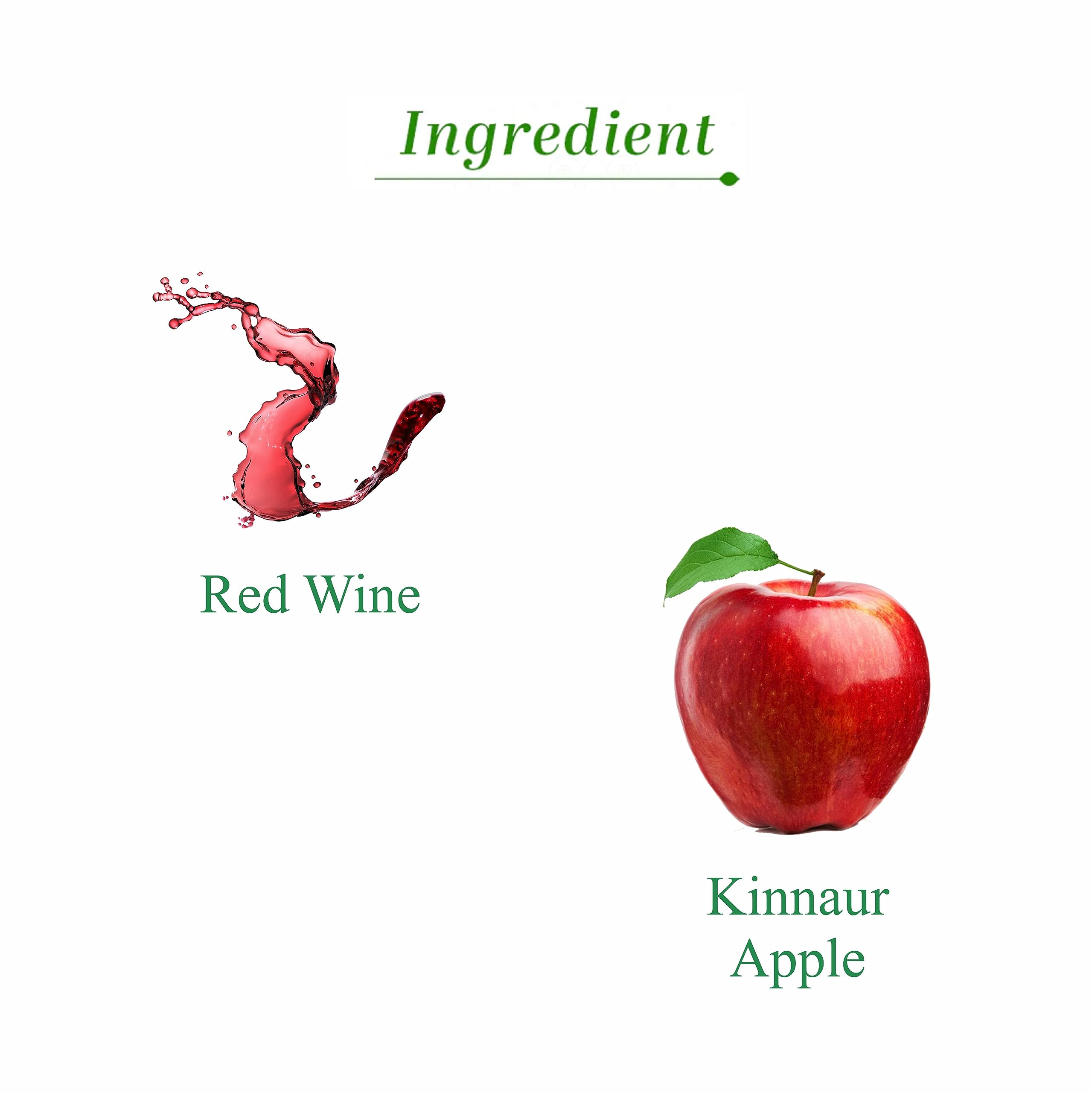 KHADI NATURAL 100% Pure Ayurvedic Herbal Red Wine with Kinnaur Apple Face Wash - 210ml | SLS & Paraben Free | Gentle Cleansing for Glowing Skin | Perfect for Daily Skincare Routine & Sensitive Skin Types