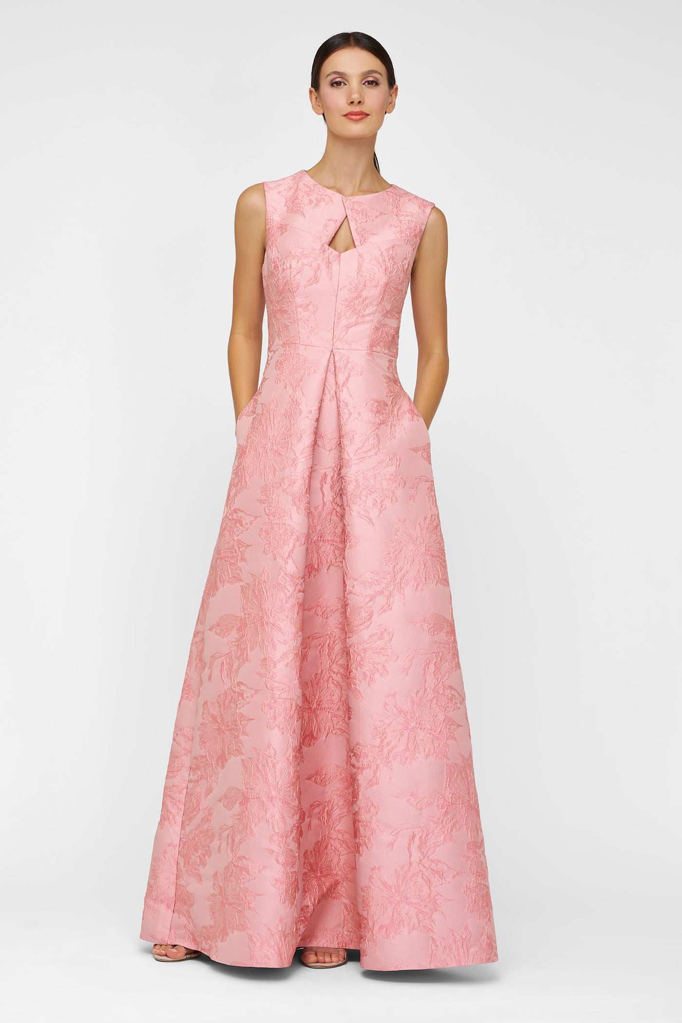 Elaine Gown in Misty Rose - Elegant Evening Dress for Women | Perfect for Weddings, Prom & Formal Events
