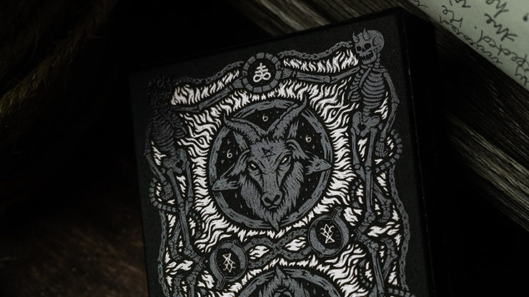 666 Silver Dark Reserve Playing Cards - Premium Casino Grade Deck for Poker, Magic Tricks & Collectors | Elegant Gift for Card Game Enthusiasts