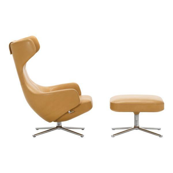 Grand Repos Recliner Chair with Ottoman - Premium Comfort for Living Room, Bedroom & Home Theater Relaxation