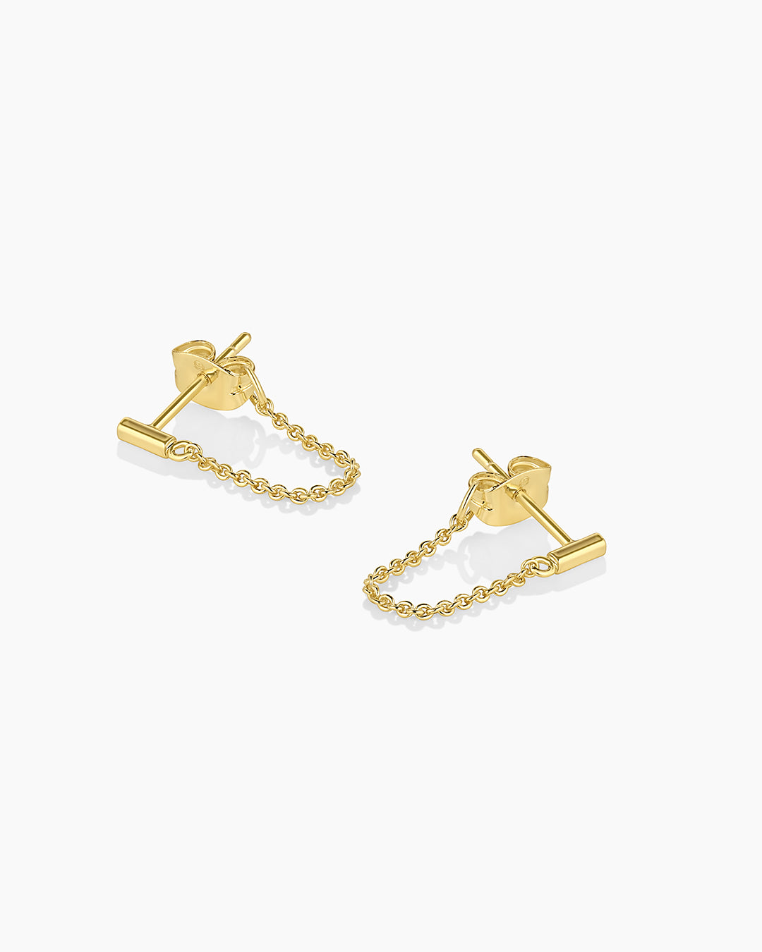 Tatum Chain Huggies - Stylish and Comfortable Gold-Plated Necklace for Women | Perfect for Casual Wear, Date Nights, and Special Occasions