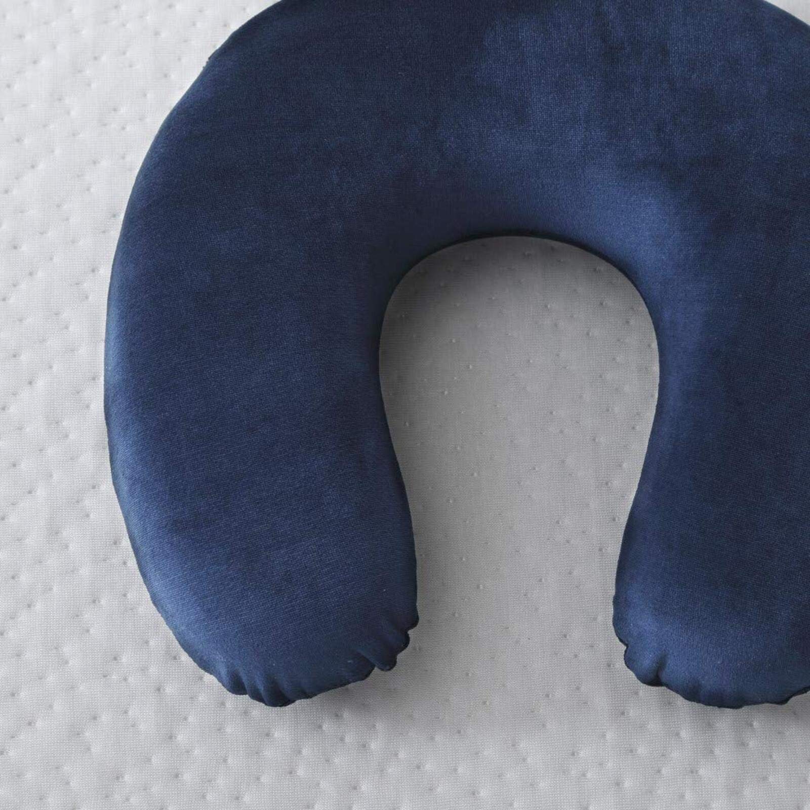 SWEET TANG Memory Foam Travel Pillow - U-Shaped Neck Support for Airplane, Car & Office - Ergonomic Chin & Head Cushion - Banana Design for Comfortable Sleep & Nap - Perfect for Travel, Work & Home Relaxation