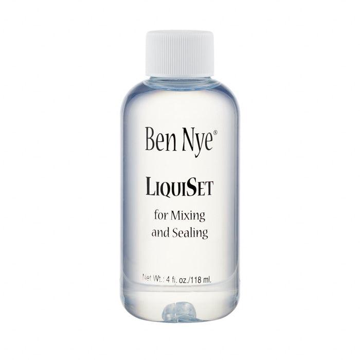 Ben Nye LiquiSet Mixing Liquid - Professional Makeup Adhesive for Special FX & Theatrical Applications - Perfect for Halloween, Cosplay & Stage Performances