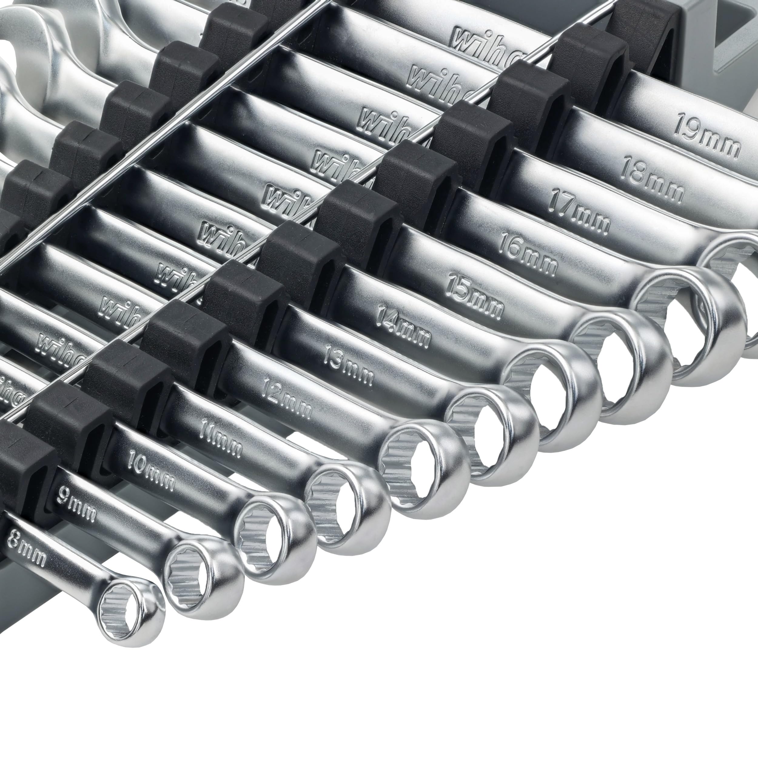 12-Piece Combination Metric Wrench Set - SAE & MM Sizes for Automotive, DIY & Home Repair | Professional Grade Steel Tools for Mechanics & Handymen