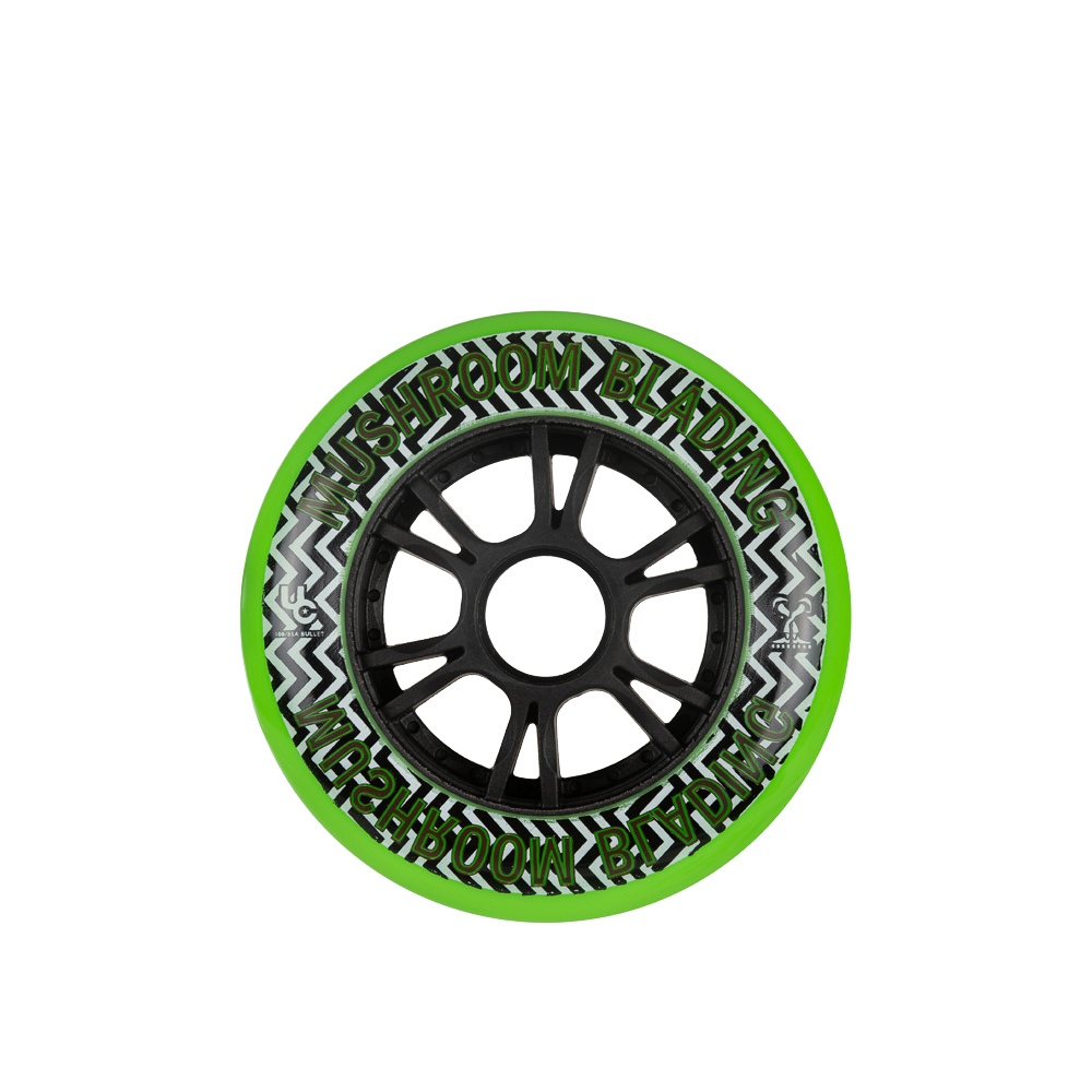 Undercover Mushroomblading TV Line 2nd Ed. 100mm 85a Wheels - Single Pack for Aggressive Inline Skating & Urban Street Performance