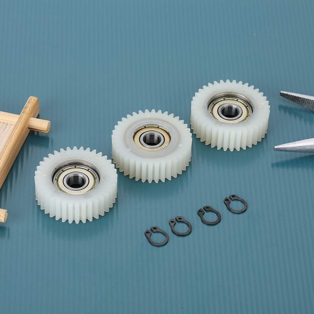36 Teeth Electric Gears - 3PCS Nylon Professional 36T E Motor Gear Clutch Tool Accessory for RC Cars, Drones & DIY Robotics Projects
