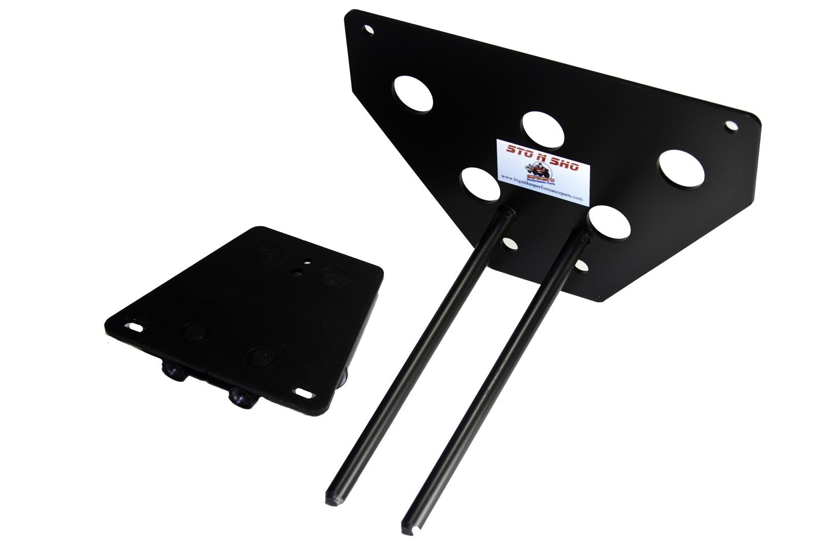 STO N SHO Front License Plate Bracket for 2006-2010 Dodge Charger (SNS18) - No Drill Installation, Universal Fit, Durable Car Accessory for Easy Mounting & Secure Display