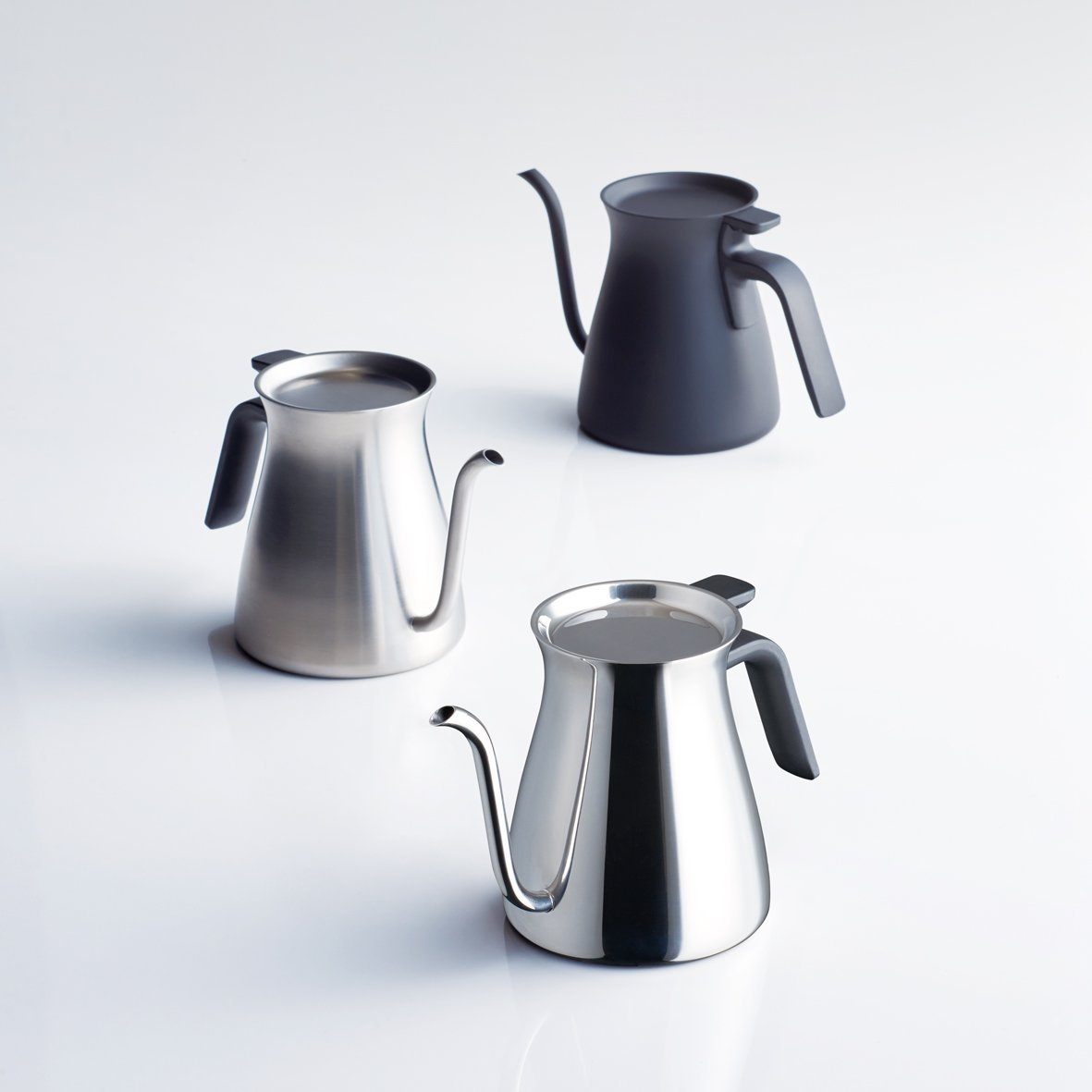 KINTO 26805 Pour Over Kettle - 30.4 oz (900ml) Stainless Steel Coffee Dripper with Ergonomic Handle - Perfect for Pour Over Coffee, Tea Brewing & Home Barista Use - Ideal Gift for Coffee Lovers & Kitchen Enthusiasts
