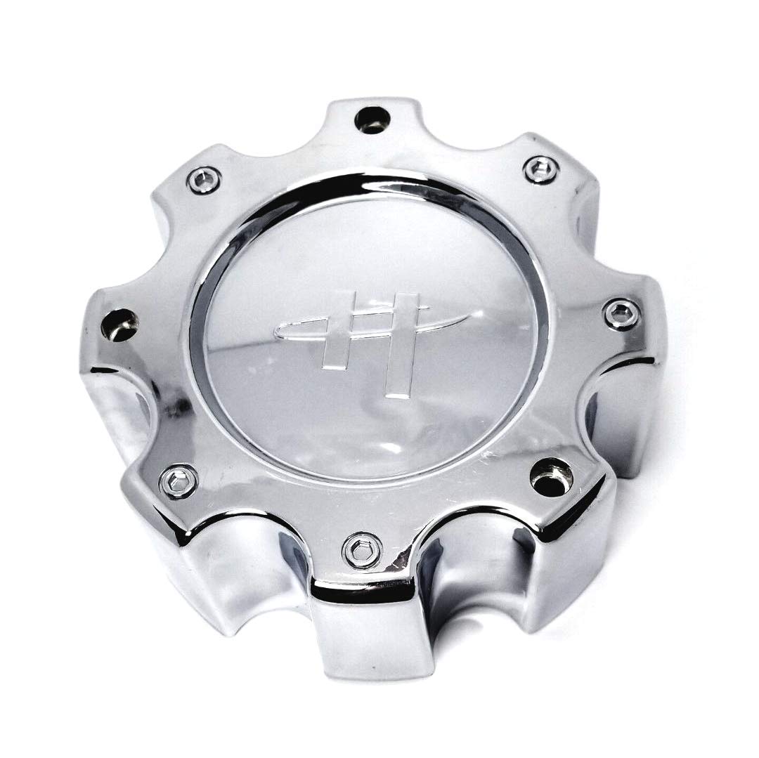 Helo 835 835B8165AA HE835B8165-AA 8 Lug Chrome Wheel Center Cap - Replacement Hub Cap for Trucks & SUVs - Durable Polished Chrome Finish - Perfect for Off-Roading & Custom Wheel Upgrades