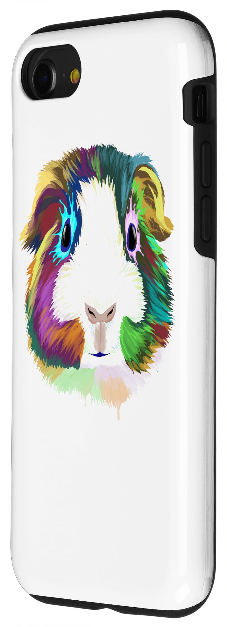 iPhone SE (2020) / 7 / 8 Shockproof Guinea Pig Case - Cute Animal Design Protective Phone Cover for Pets Lovers - Perfect for Daily Use, Travel & Outdoor Adventures