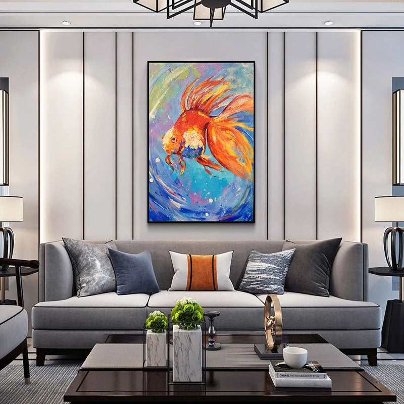 Premium Goldfish for Sale - Live Pet Fish for Aquariums & Fish Tanks | Perfect for Home Decor, Office Aquariums & Kids' Educational Pets