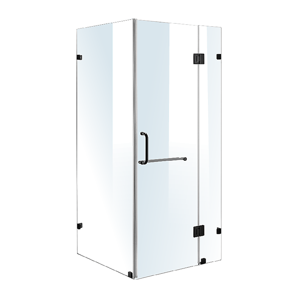 10mm Frameless Glass Shower Screen 1000x800mm - Modern Bathroom Enclosure by Della Francesca | Perfect for Walk-in Showers & Spa Bathrooms