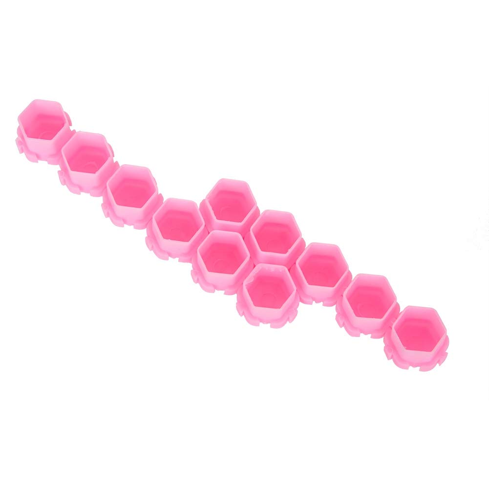 200pcs Honeycomb Tattoo Ink Cups - Permanent Pigment Makeup Tool for Eyebrows & Body Art | Durable Ink Holder Containers for Professional Tattoo Artists & Cosmetic Use | Perfect for Eyebrow Microblading, Permanent Makeup & Tattoo Studios